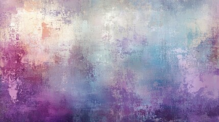 Abstract watercolor background with purple, blue and yellow hues.
