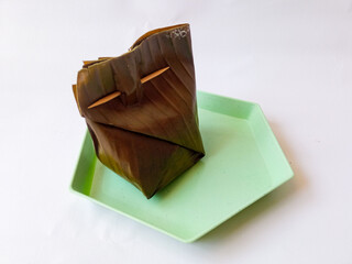 Bothok is a typical Javanese food made from grated coconut, added with chili sauce and side dishes...