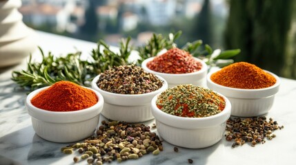 Colorful Collection of Spices