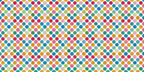 Seamless multicolored polka dot texture background, polka dot, seamless, texture, colorful, pattern, dotted, vibrant