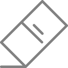 Single isolated icon with outline style icon on white background
