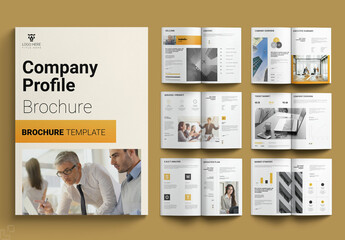 Company Profile Brochure Layout