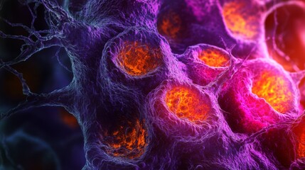 Colorful Cellular Structure