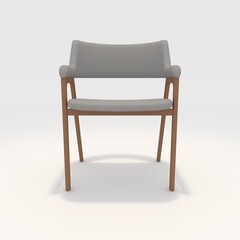 3d render armchair design element. Furniture Collection