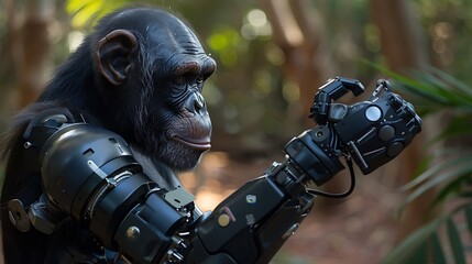 Interspecies technology adaptation company, animal tech: A tech company specializes in adapting technology for use by animals, creating innovative solutions that enhance animal welfare and human-anima