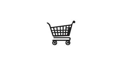cart abstract vector logo design