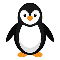 Vector Penguin Illustration.