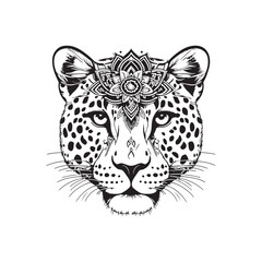 leopard cartoon illustration