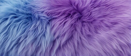 Obraz premium Purple and Blue Fur Texture