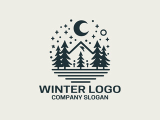 Winter logo design
