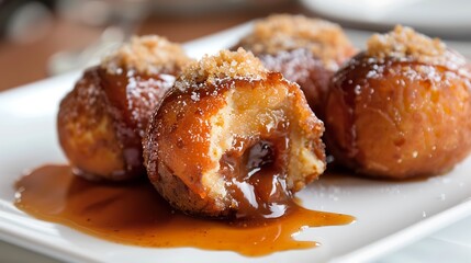 Typical dessert from northeastern called bolo de rolo stuffed with dulce de leche or guava paste