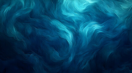 Obraz premium Abstract Blue Swirls: A Digital Art Creation with Dynamic Textures