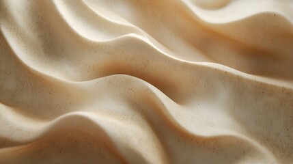 Obraz premium Swirls of orange and cream create a dynamic visual reminiscent of flowing natural elements, showcasing rich textures and organic forms that captivate the eye.