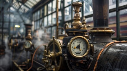 Steam Engine Close Up