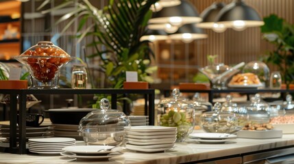 Fototapeta premium Hotel Buffet Spread