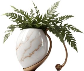 object scene creator vase stone and copper, luxe, design scene creator graphic ressources, png file