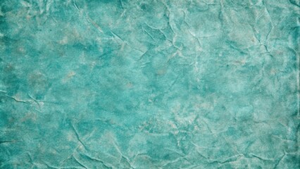 Obraz premium A textured turquoise background with subtle marbling effects.