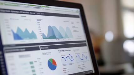 Global e-commerce dashboard displaying sales analytics