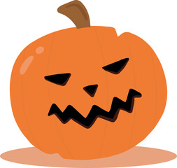 Halloween Pumpkin character
