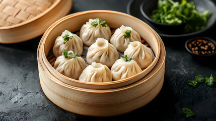 Xiao Long Bao,Xiao Long Bao Chinese food, delicious food ready to eat in a bowl