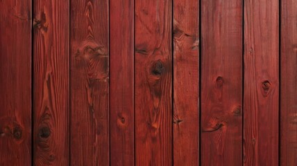 Naklejka premium Realistic Red Wooden Texture Background Featuring Detailed Grain Patterns
