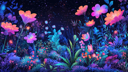 Vector fantasy background