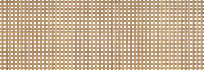 Wood texture grid pattern for interior decoration, wallpaper background texture, 3D architecture, PNG transparent.