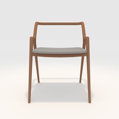 3d render armchair design element. Furniture Collection