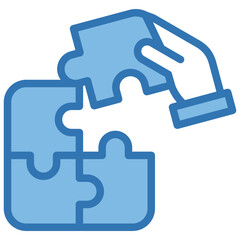 Obraz premium Puzzle Icon