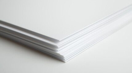 Polypropylene Sheet with Smooth, Semi-Gloss Surface in Opaque White and Plastic Feel