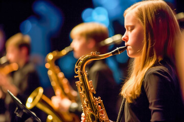 Happy children spending time together