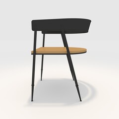 3d render armchair design element. Furniture Collection