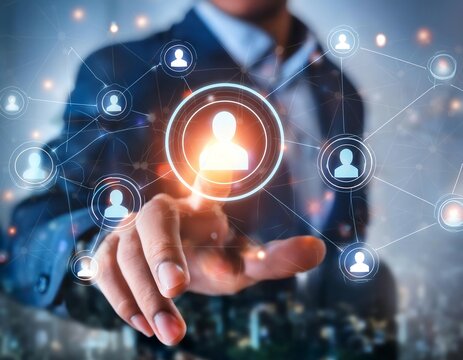 Recruitment campaign, emphasizing strategies for attracting top talent and hiring processes. Perfect for business, HR, and employment-related topics.