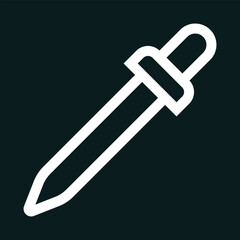 Eye Dropper Tool Icon. Eye dropper icon set. pipette vector symbol. eyedropper sign.
