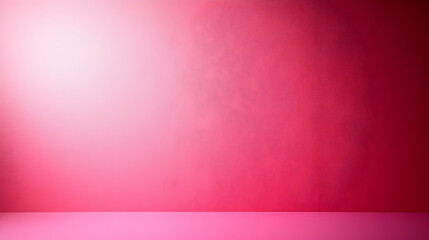 Fototapeta premium Pink Gradient Background with Light and Shadow