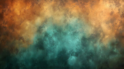 Fototapeta premium Abstract Green and Brown Gradient Background Texture