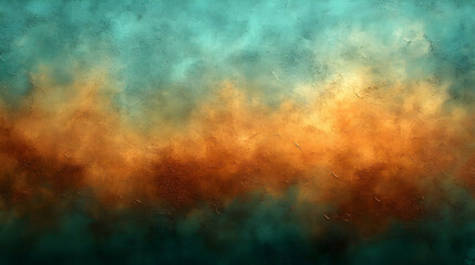 Obraz premium Abstract Teal and Gold Texture Background