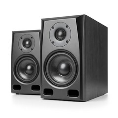 Obraz premium Audio speaker isolated on white