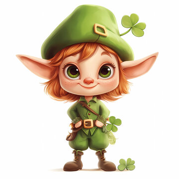 st patrick day leprechaun