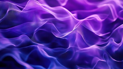Obraz premium Ethereal Purple Wave Patterns in Motion