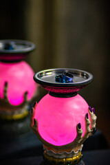 Rings on crystal ball