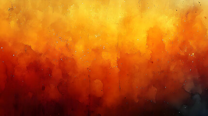 Fototapeta premium Orange and Yellow Watercolor Texture Background