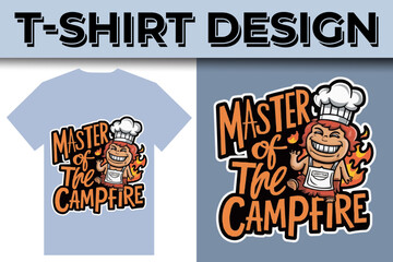 campaign mountain vintage typography t-shirt design