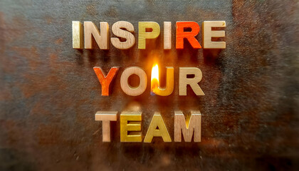 Inspire your team word