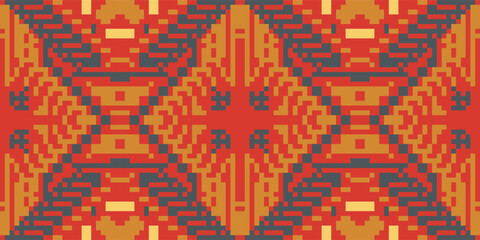 Stripes Background Korean Traditional Patternfolk Embroidery, Aztec Geometric Ornament Print. Design for Carpet, Wallpaper, Clothing, Wrapping, Fabric