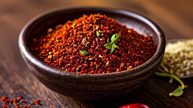  Aromatic spices in a bowl ready to enhance your culinary creations