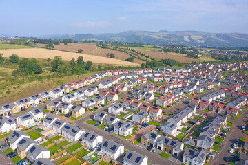New housing development at Dargavel in Bishopton