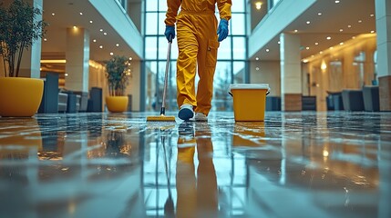 Professional Office Cleaning Clean and Organized Lobby