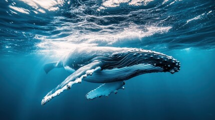 Humpback Whale Underwater
