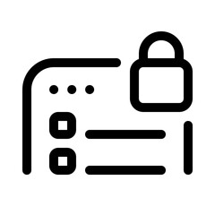 internet history icon with line style, perfect for user interface projects